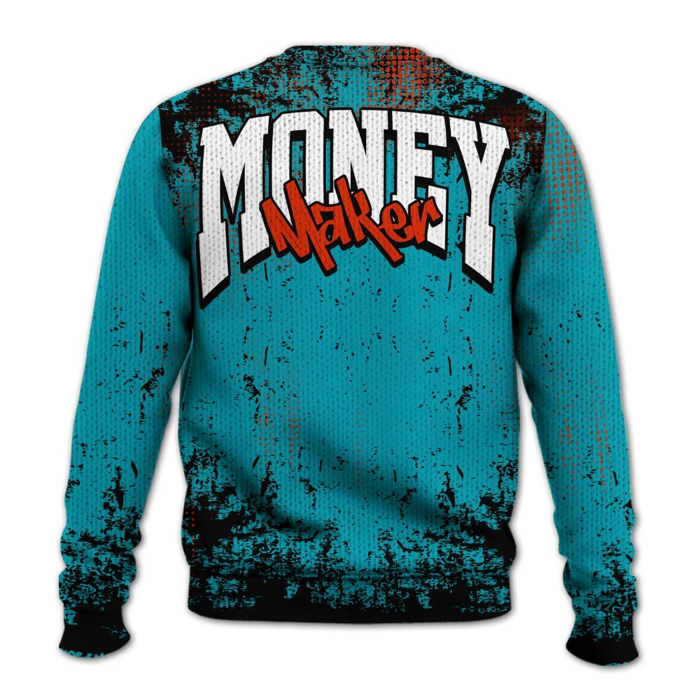 Knitted Sweater To Match Dunk Low KD 17 N7 - Move In Silence Money Street Retro
