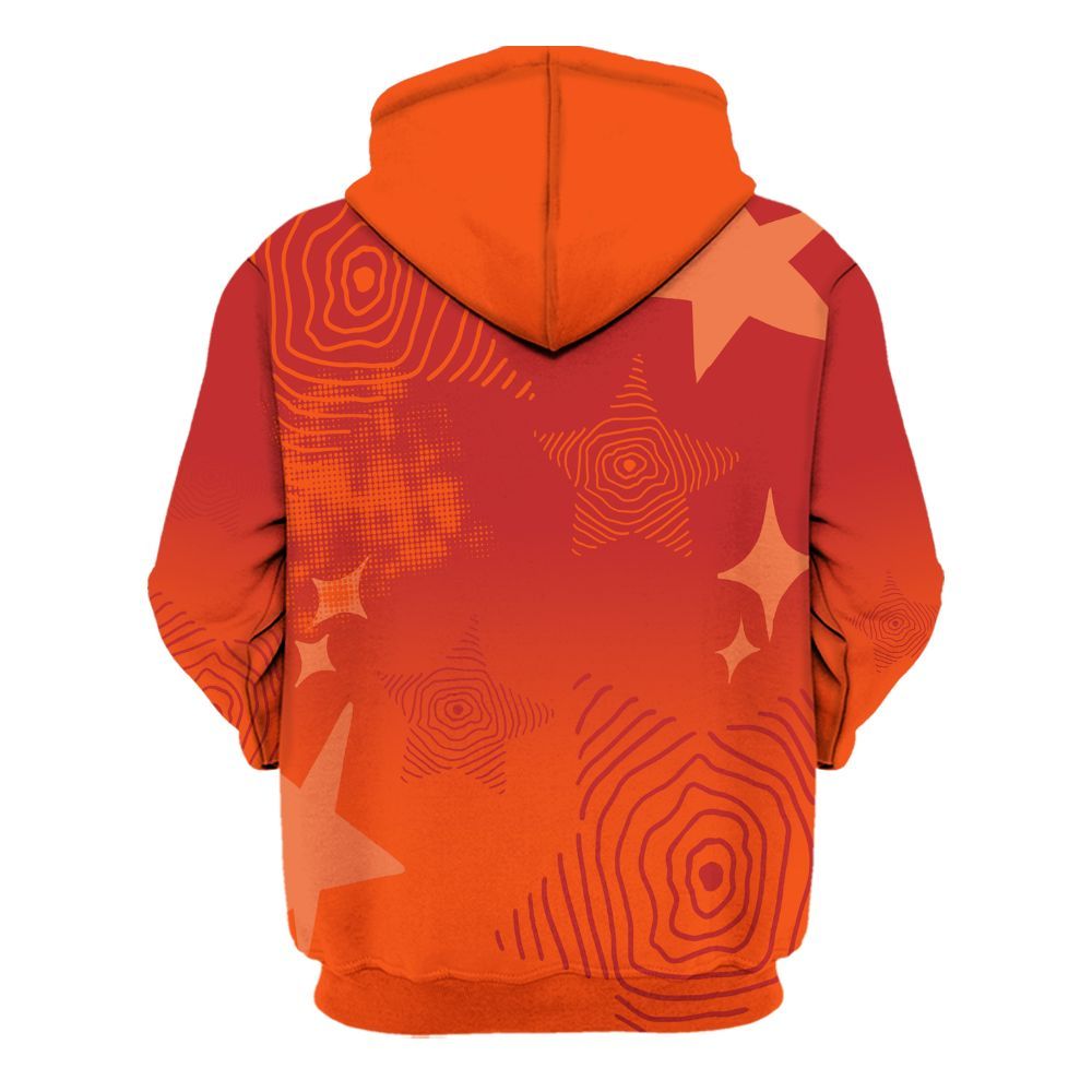 Hoodie To Match Kobe 6 Protro Total Orange - Sneakerz Girlz Unique Starz All Over Print