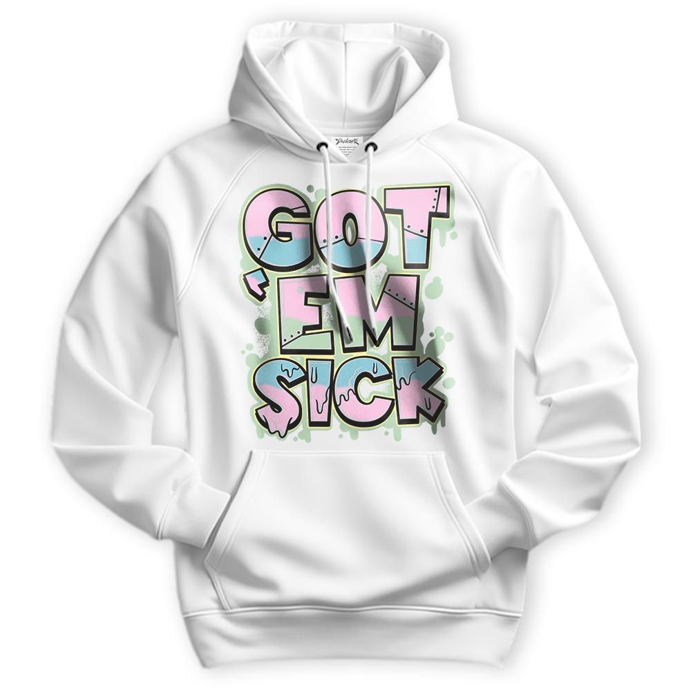 Sweatshirt To Match SB Dunk Low Visty Hoodie - Gotten 'Em Sick Graphic Hoodie Unisex