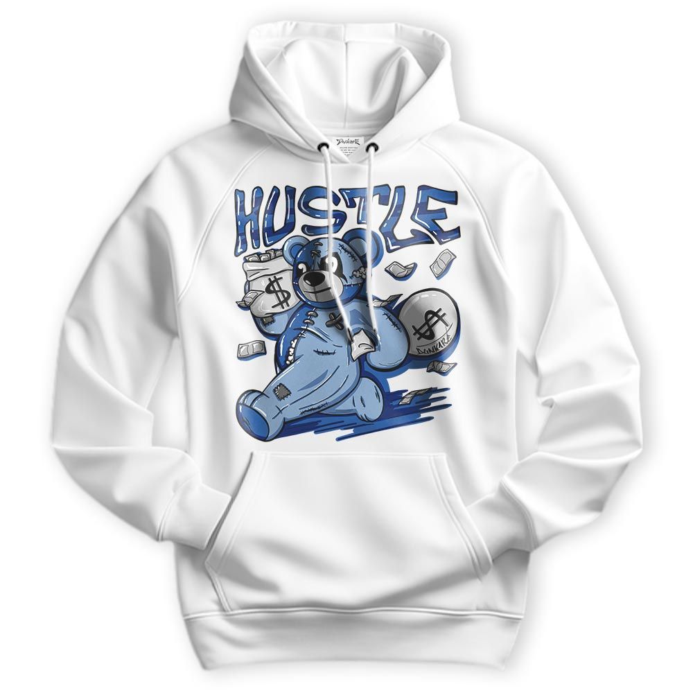 Sweatshirt To Match Low Space Royal 11s Hoodie - Hustles Bear Hoodie Unisex