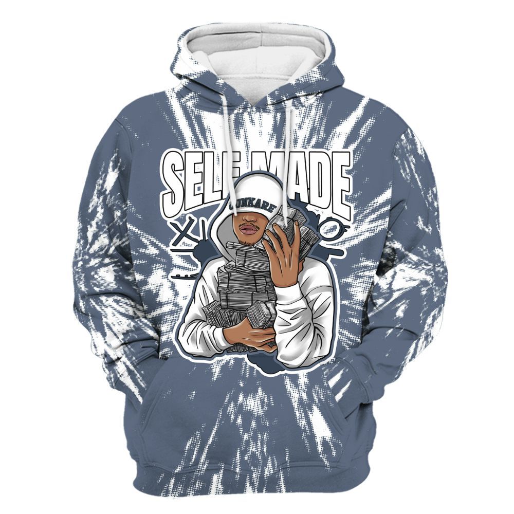 Hoodie To Match Low Diffused Blue 11s - Selfmade Lux All Over Print