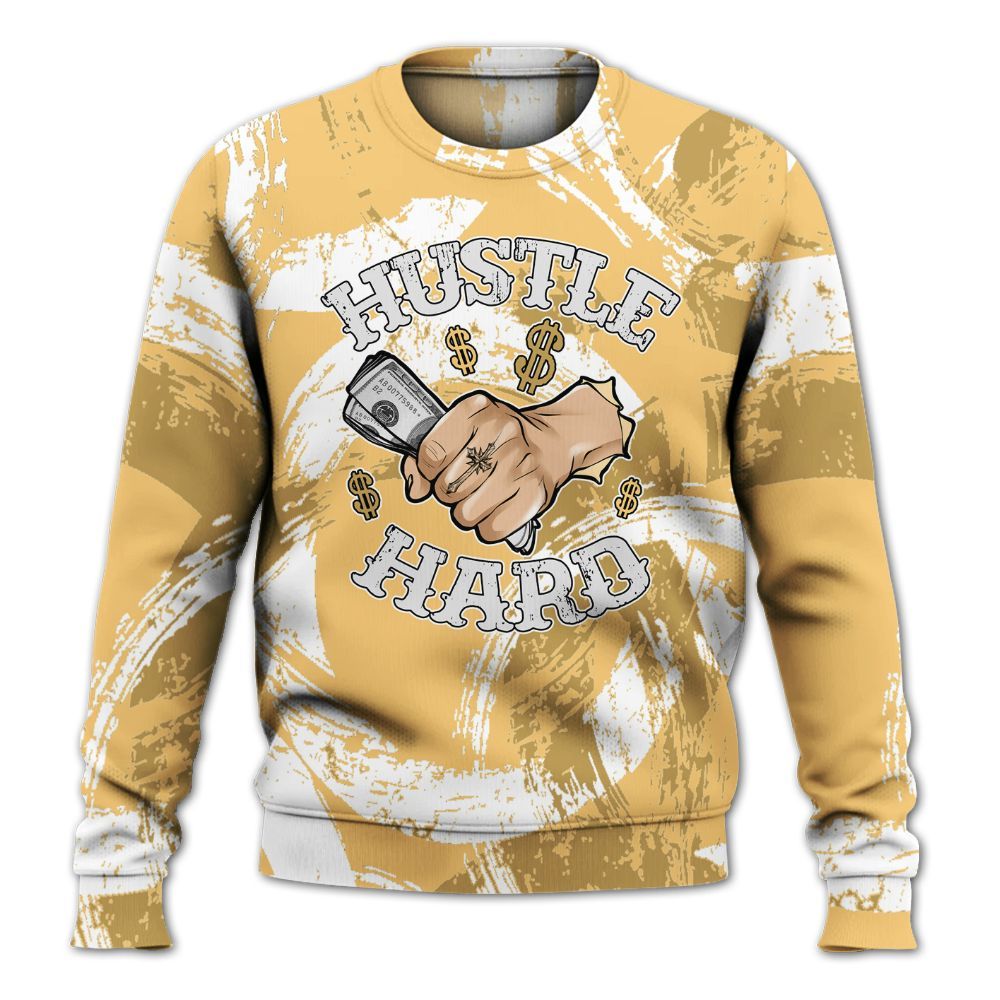 Sweatshirt To Match Craft Paris 6s - Hustles Hard! Splash All Over Print