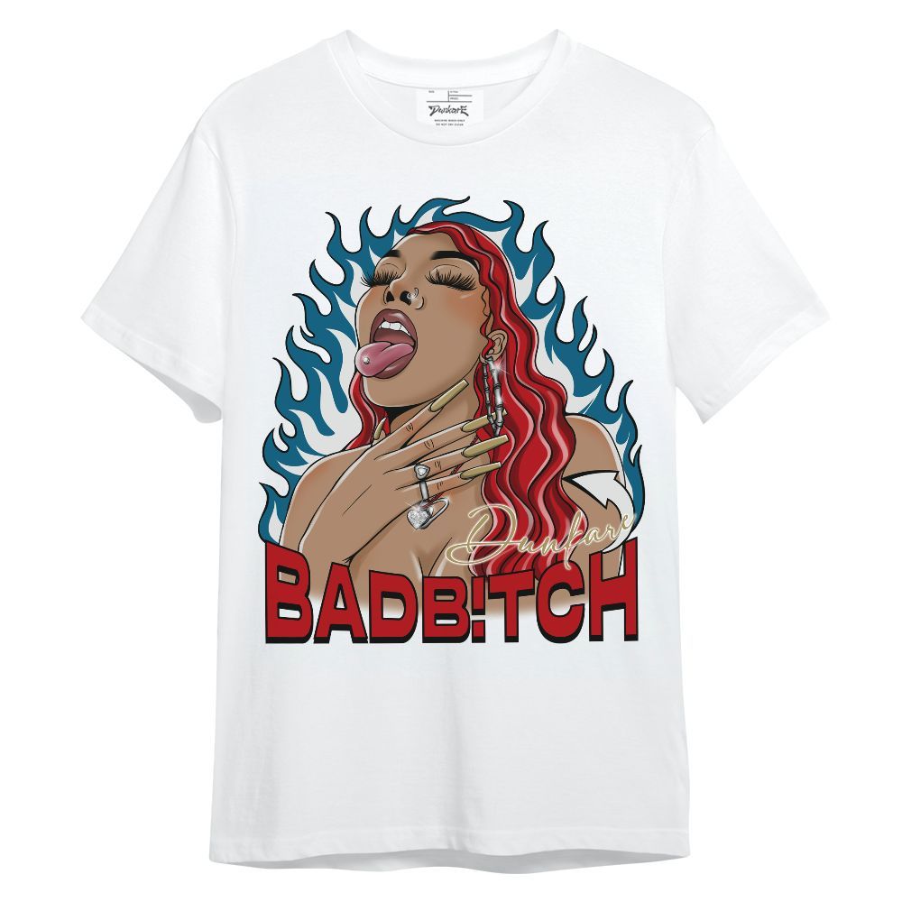 Shirt To Match OG Varsity Red 17s - Bad B!tch Unisex Shirt