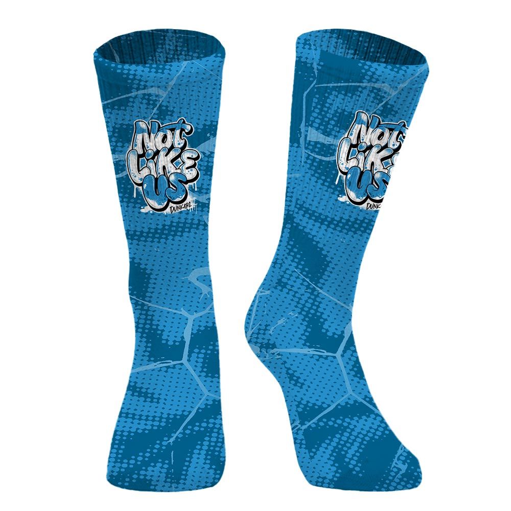 Sock To Match Powder Blue 9s - None Like Us Graphic