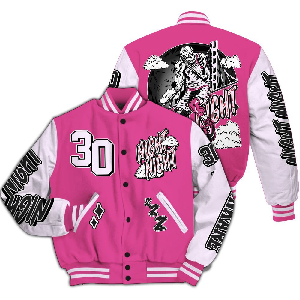 Varsity Jacket To Match KD 4 Aunt Pearl - Seeya Skeleton All Over Print