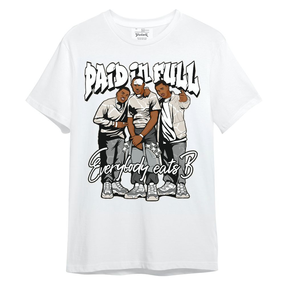 Shirt To Match Retro Pure Money 3s - Paid In Full Money Graphic