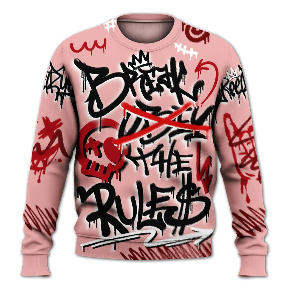 Sweatshirt To Match Low Valentines Day 1s - Break Rules Streetwear All Over Print