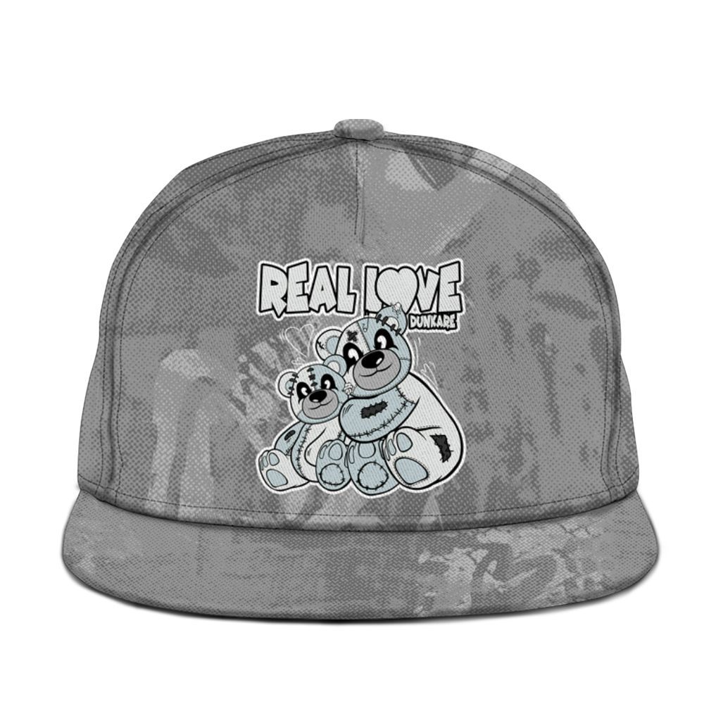 Snapback To Match Black Wolf Grey 12s - Sincere Fondness Bear Graphic