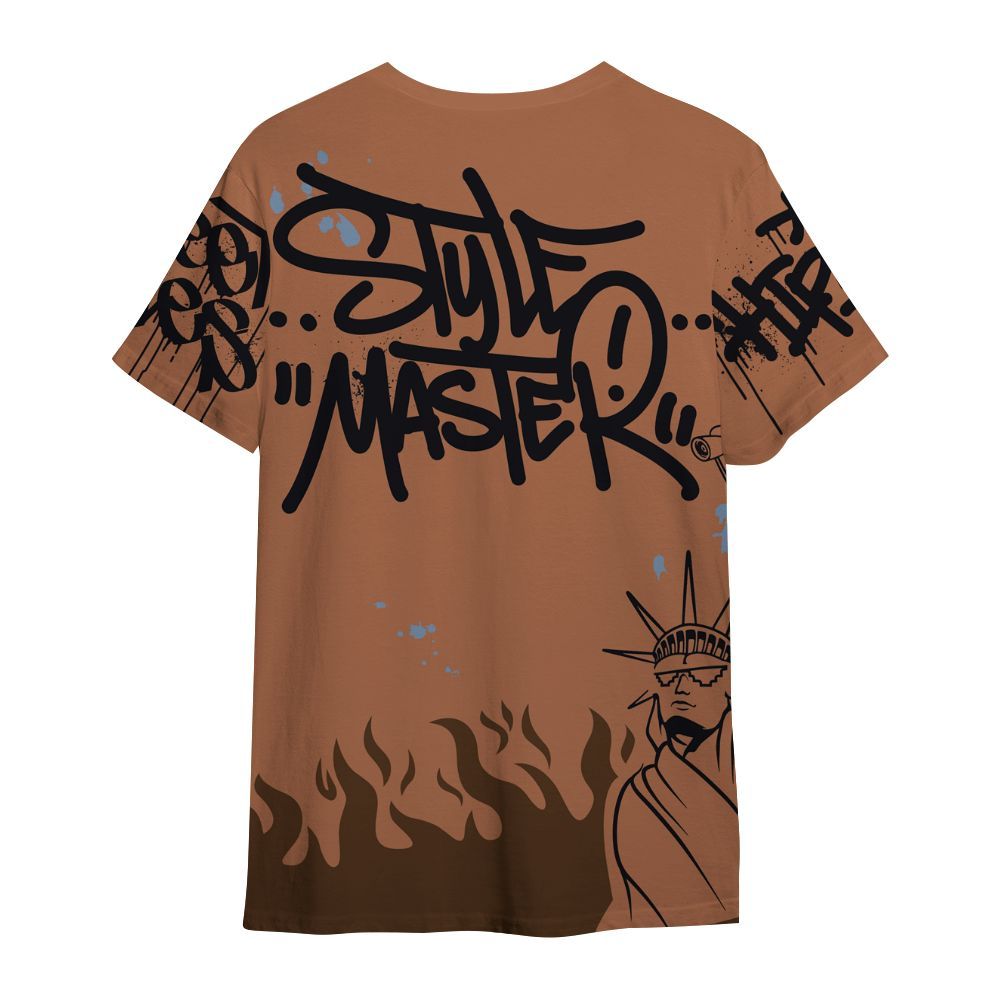 Shirt To Match Air Foamposite Metallic Copper - Graphic Fck Around Find Out All Over Print