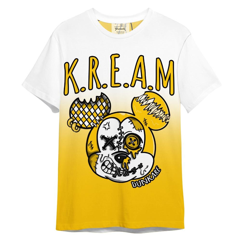 Shirt To Match Shirt Streetwear Kream Dripping, Vivid Sulfur 4s T-- To Match Sneaker Vivid Sulfur 4s Graphic Tee NCT
