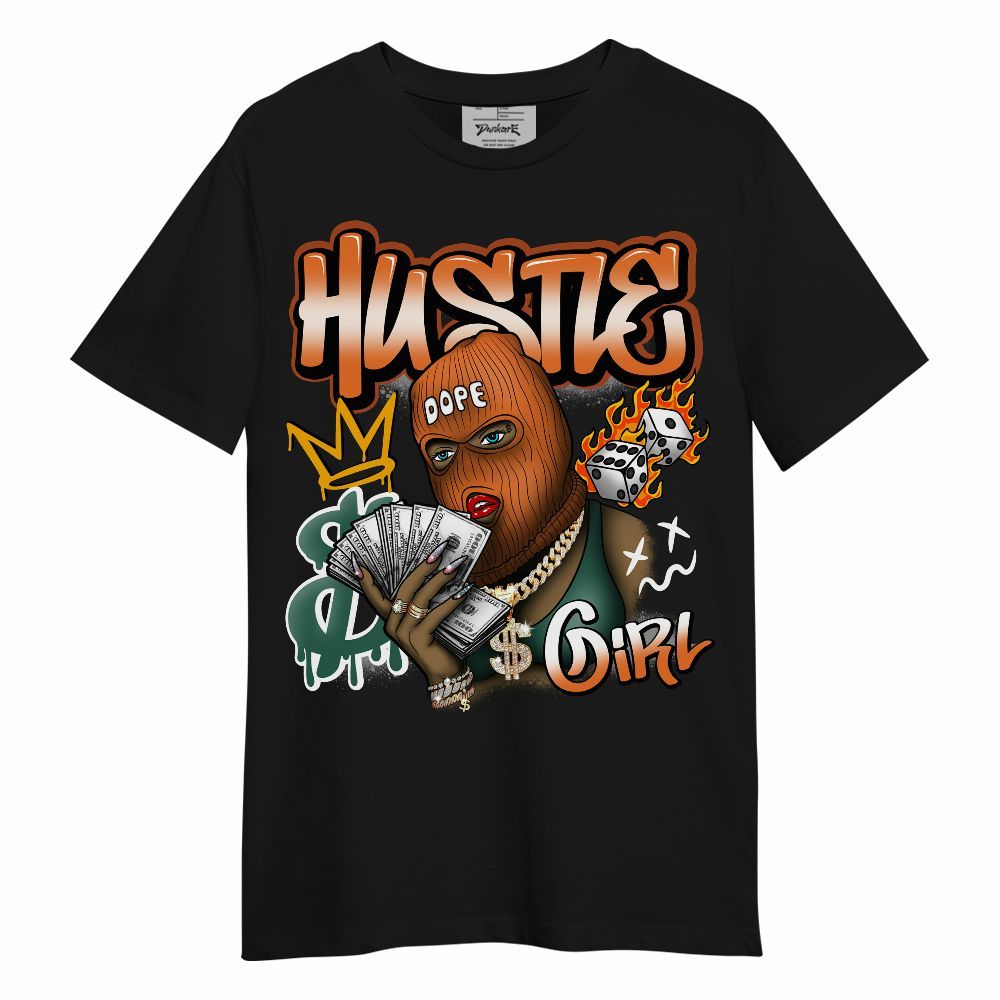 Shirt To Match Dunk Low Ceramic - Money Hustles Girl Streetwear Unisex Shirt