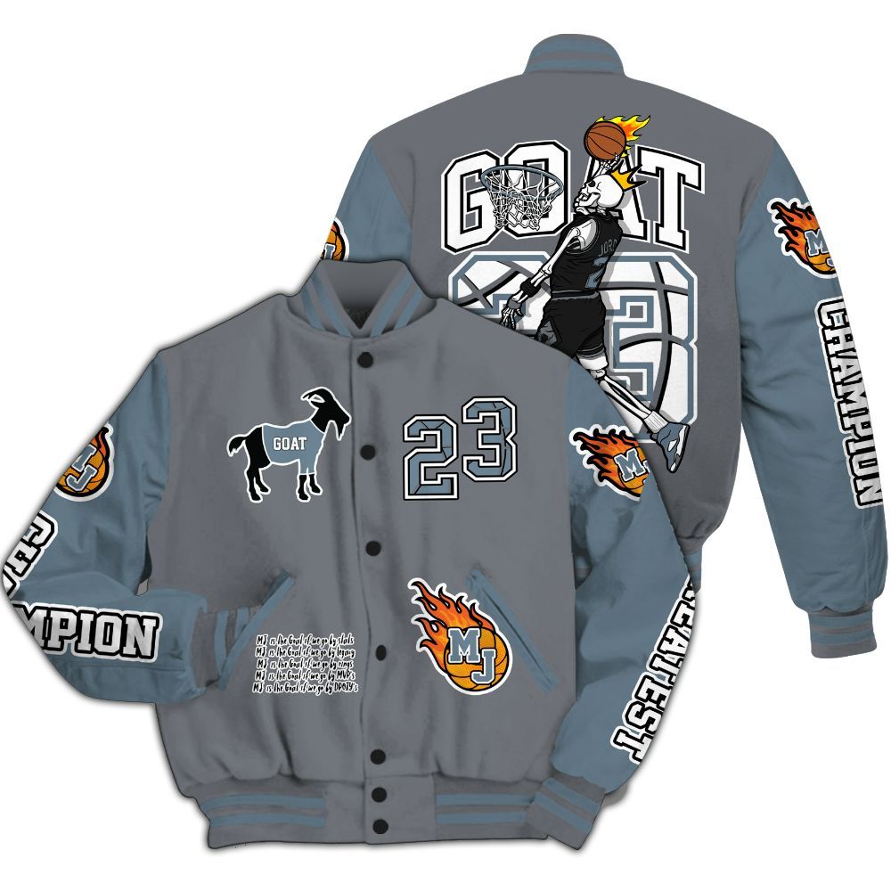 Varsity Jacket To Match Air Max DN Silver Bullet - 23 G.0.A.T Jump Up Basketball All Over Print