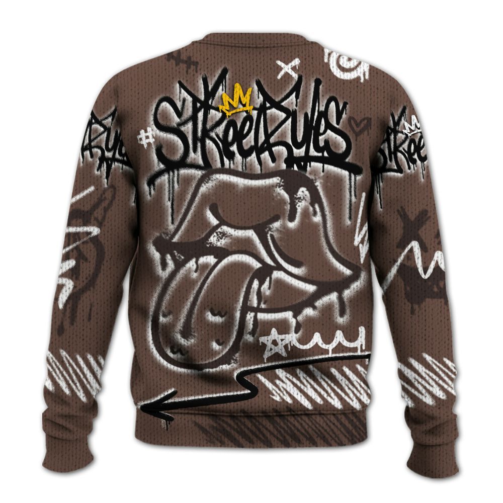 Knitted Sweater To Match Air Force 1 Low Escape - Break Rules Streetwear