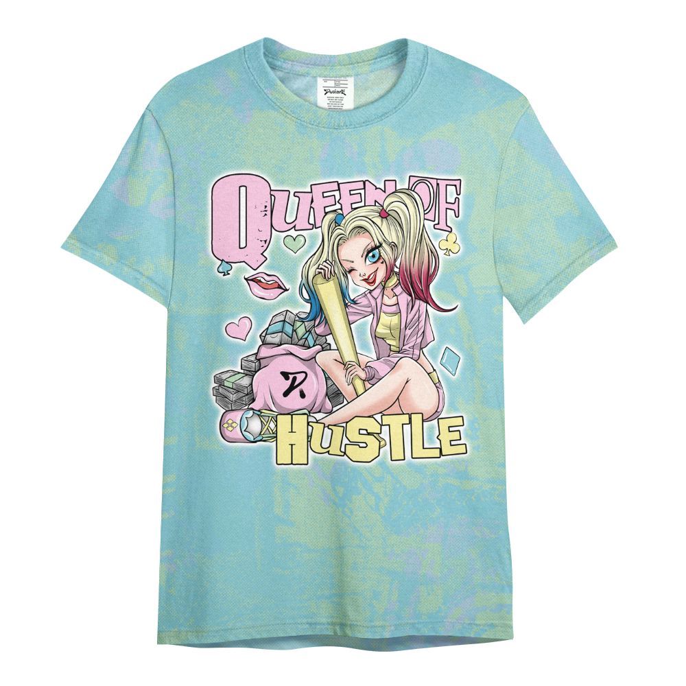 Shirt To Match SB Dunk Low Visty - Hustles Quiinn Heart Grunge All Over Print