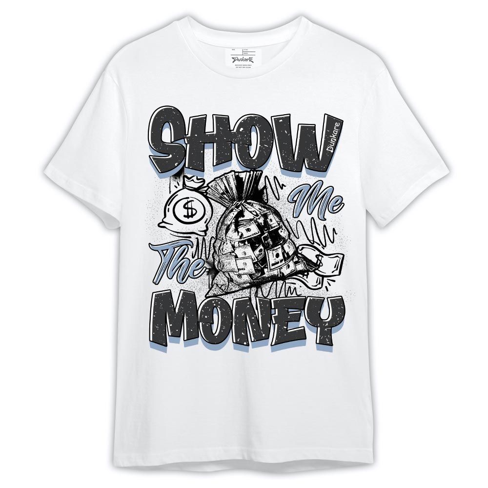 Shirt To Match Reverse Black White 6s - Graphic Show Me The Money Shirt Outfit
