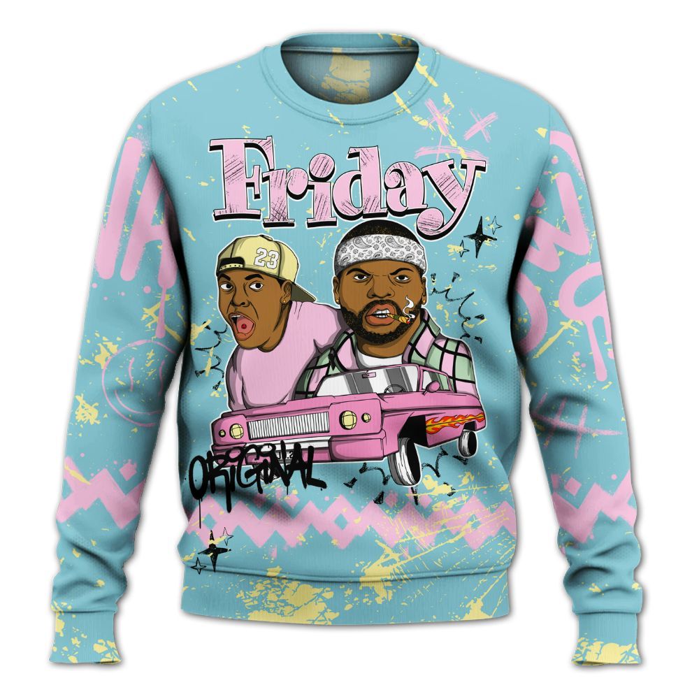 Sweatshirt To Match SB Dunk Low Visty - Friday Sneaker Crayon All Over Print