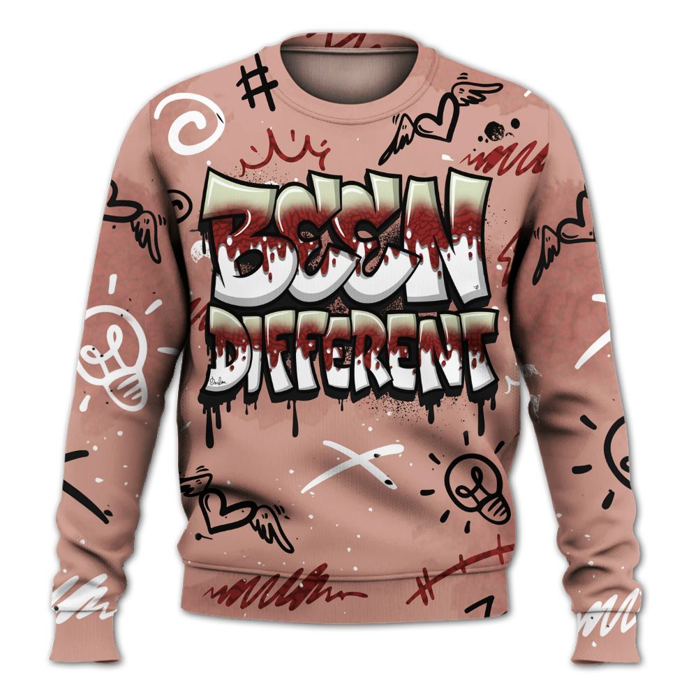 Sweatshirt To Match Valentines Day 3s - Drip Been Di2ferent All Over Print