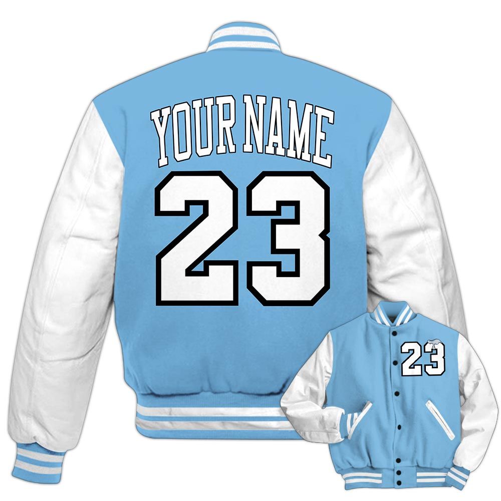 Varsity Jacket To Match Craft Paris 6s - Custom Name Number 23 Drip Varsity Jacket Outfit 1505 NCT