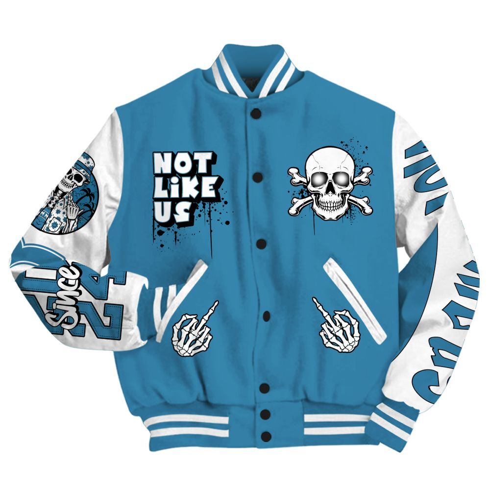 Varsity Jacket To Match High OG UNC Reimagined 1s - Don't Like Us All Over Print