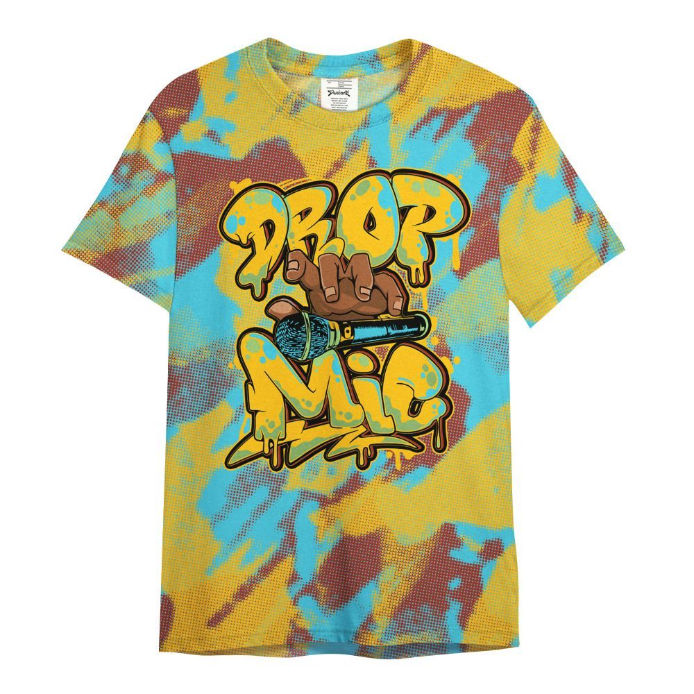 Shirt To Match SB Dunk Di'Orr Greenwood - Drop Mic Abstract All Over Print