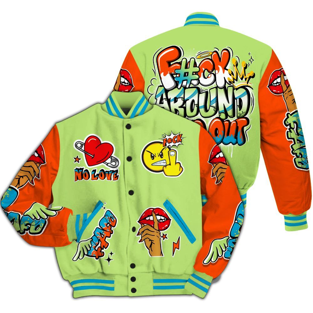 Varsity Jacket To Match Kobe 9 Elite What The - FK Around Find Out All Over Print