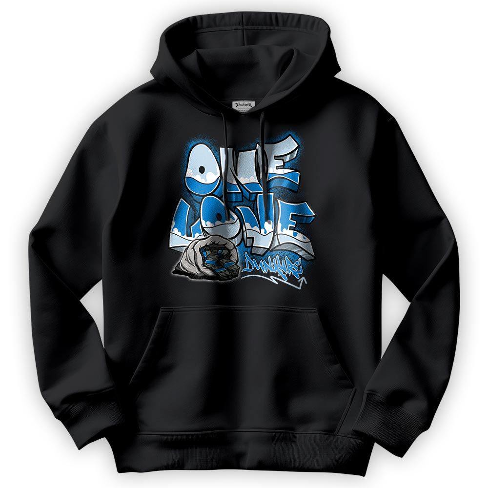 Sweatshirt To Match Industrial Blue 4s Hoodie - One Love Graffiti Hoodie Unisex