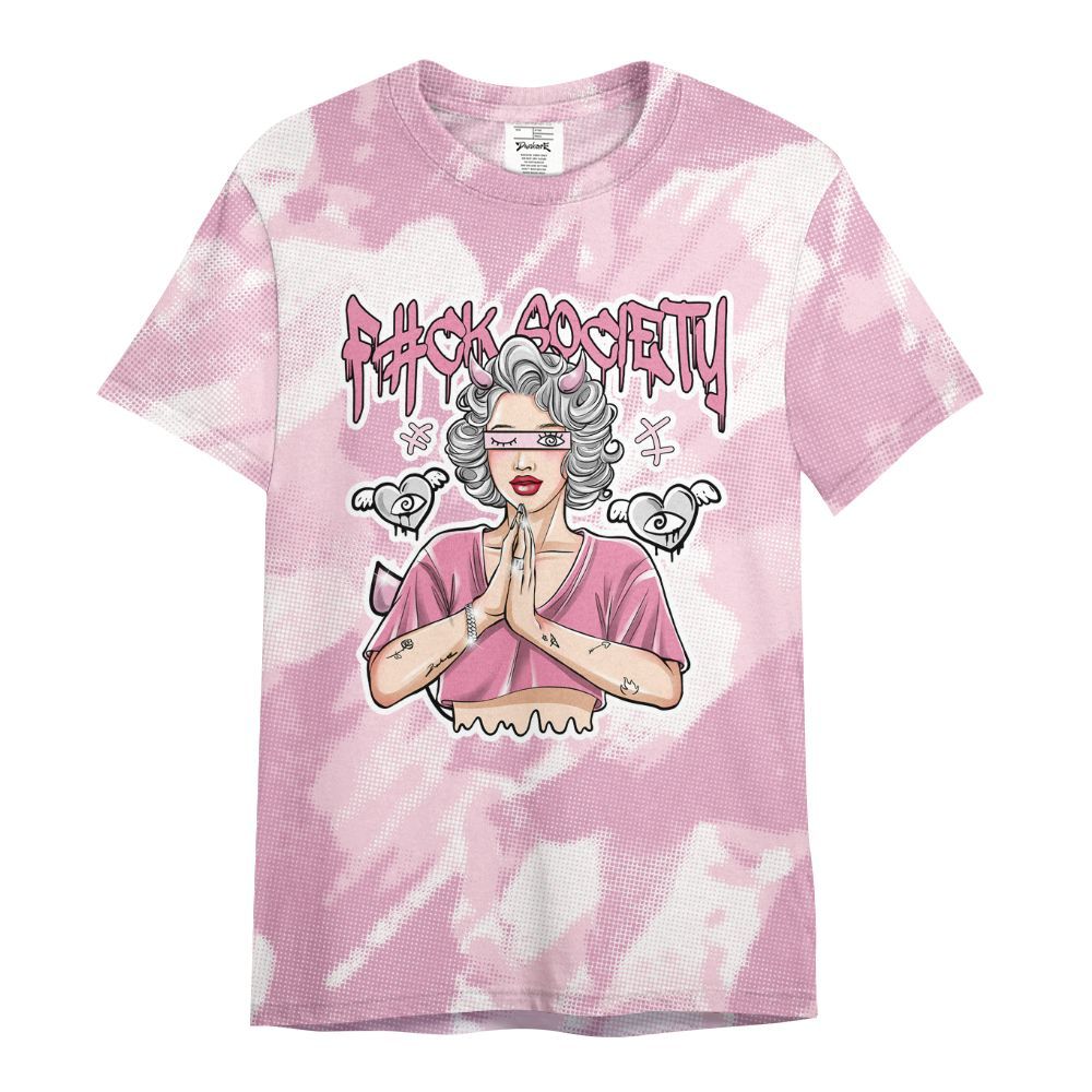 Shirt To Match Orchid 4s - F#ck Xociety Halftone All Over Print