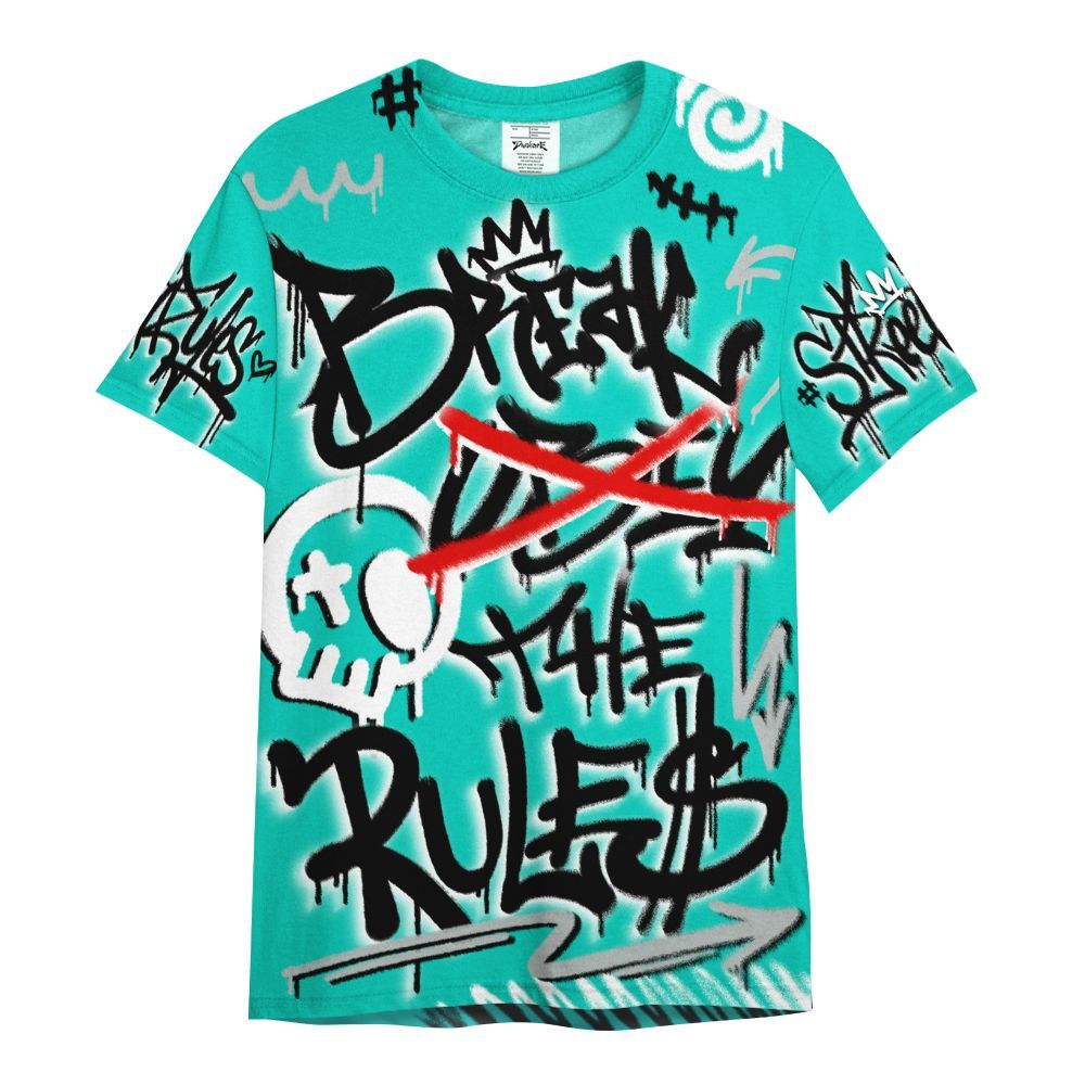 Shirt To Match Air Max 95 Dark Tiffany - Break Rules Streetwear All Over Print