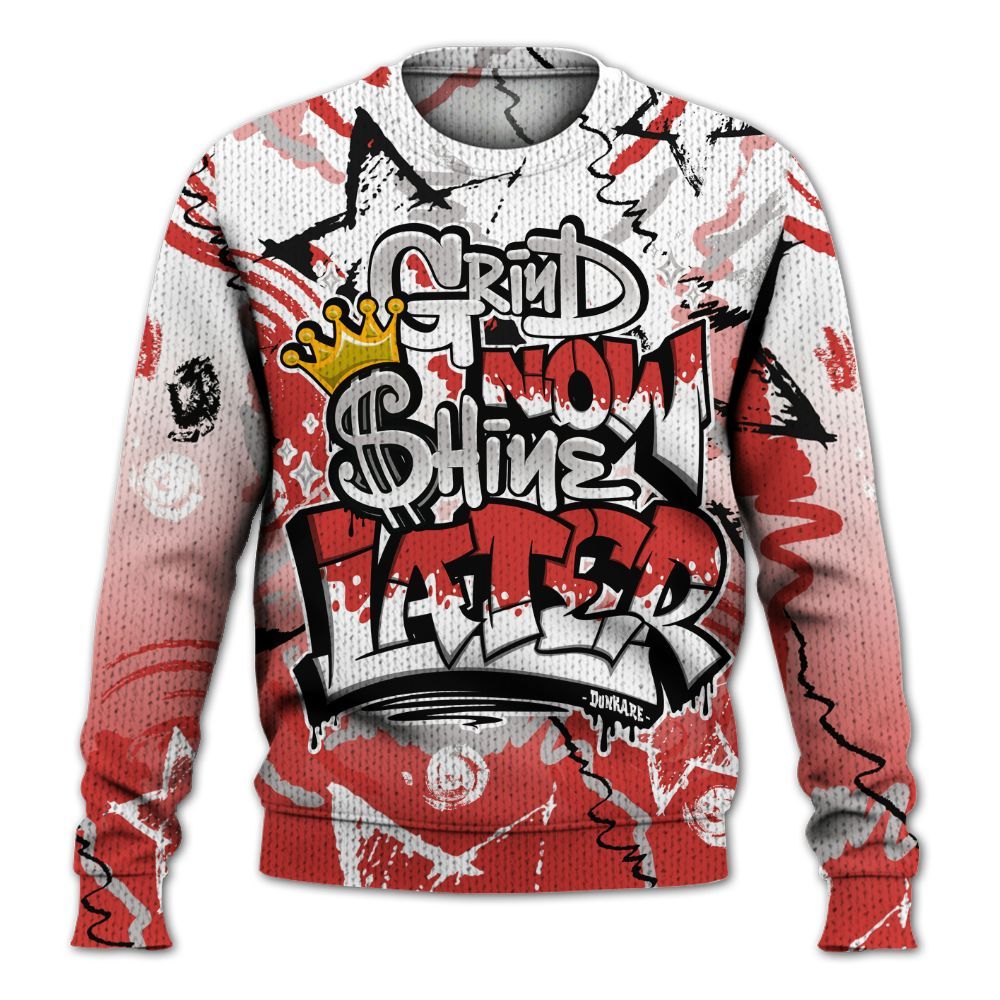 Knitted Sweater To Match Scoot Zeros ODD City - Grind Shine Later Drip