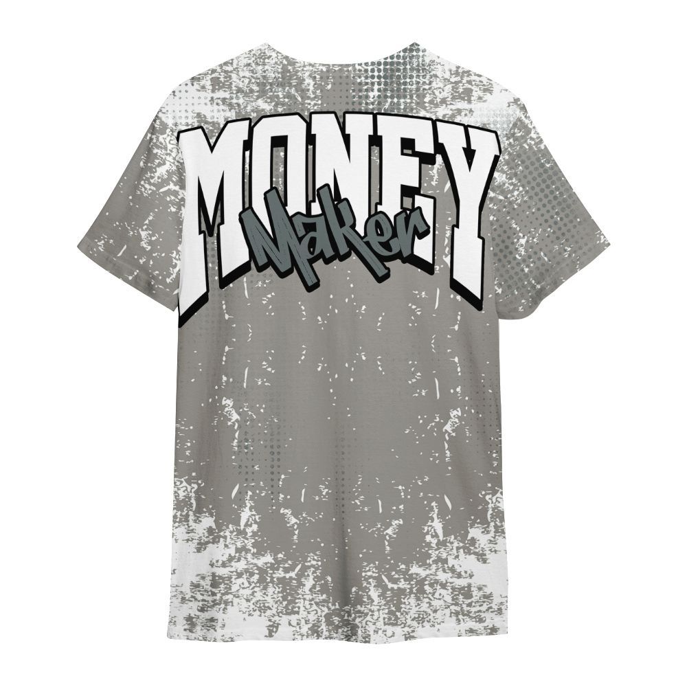 Shirt To Match Cool Grey 9s - Move In Silence Money Street Retro All Over Print