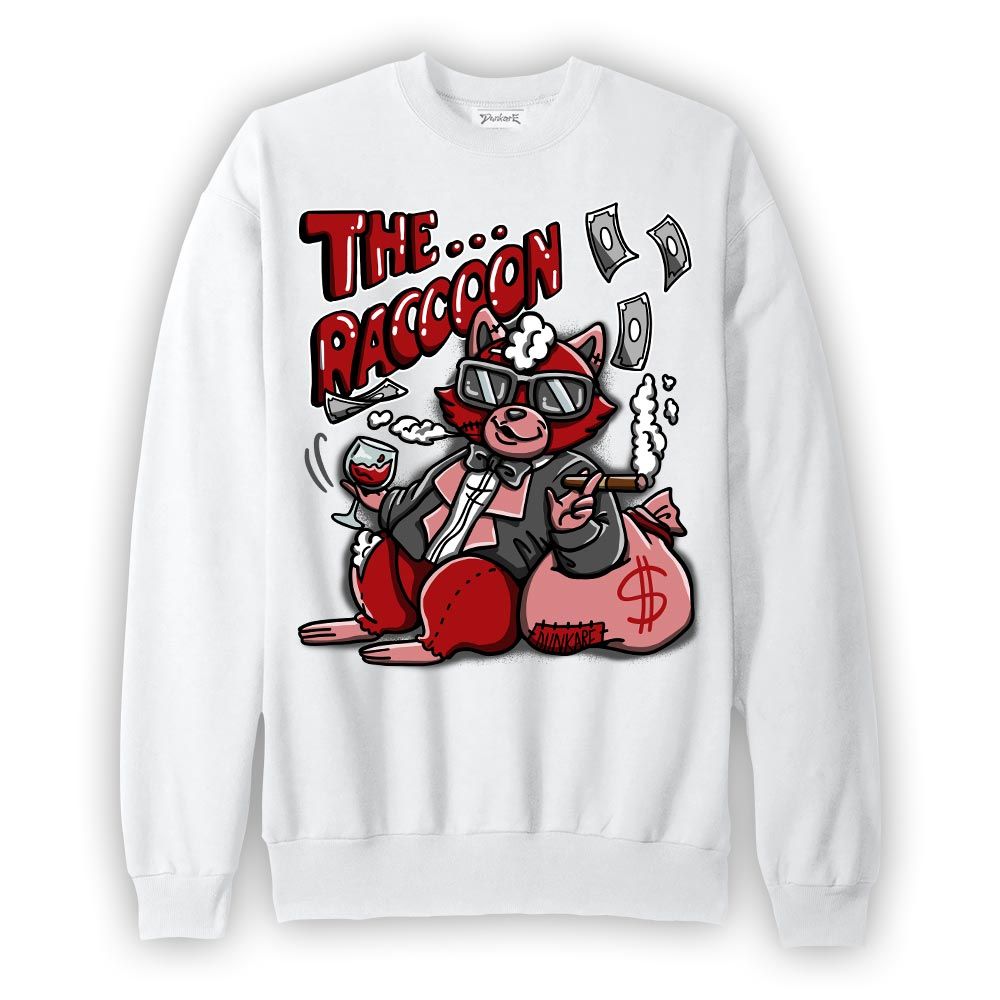 Sweatshirt To match Red Taxi 12s Sweatshirt - The Rich Raccoon Graphic