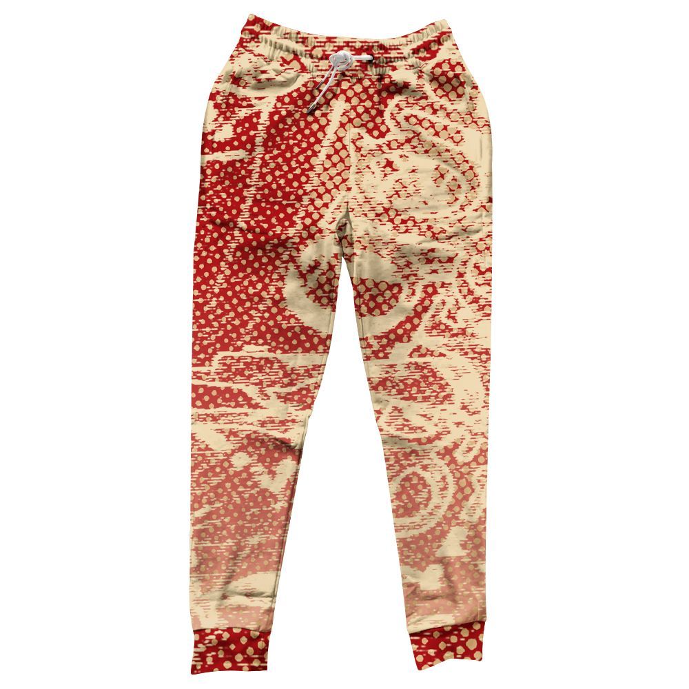 Sweatpant To Match Dunk Low Strawberry Waffle - Avant Garde Graphic All Over Print