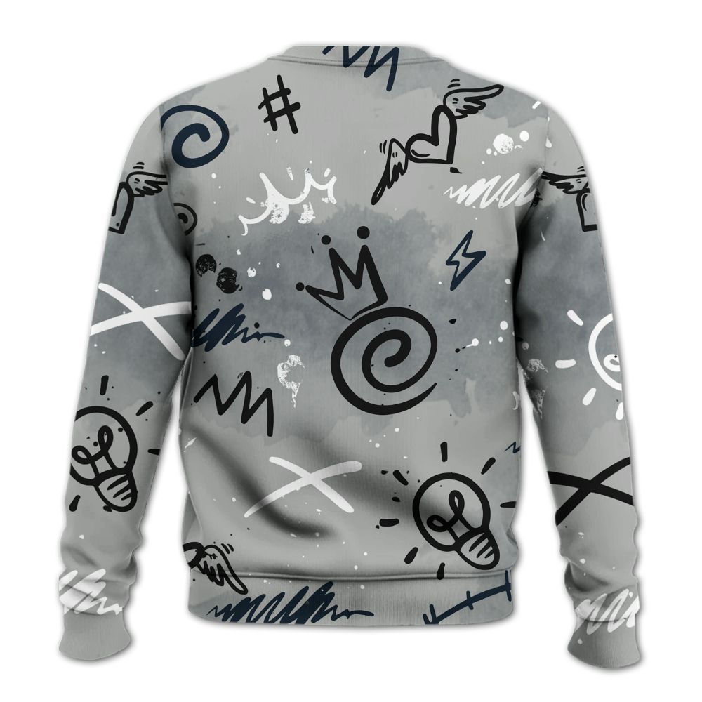 Sweatshirt To Match Retro Georgetown 6s - Drip Been Di2ferent All Over Print