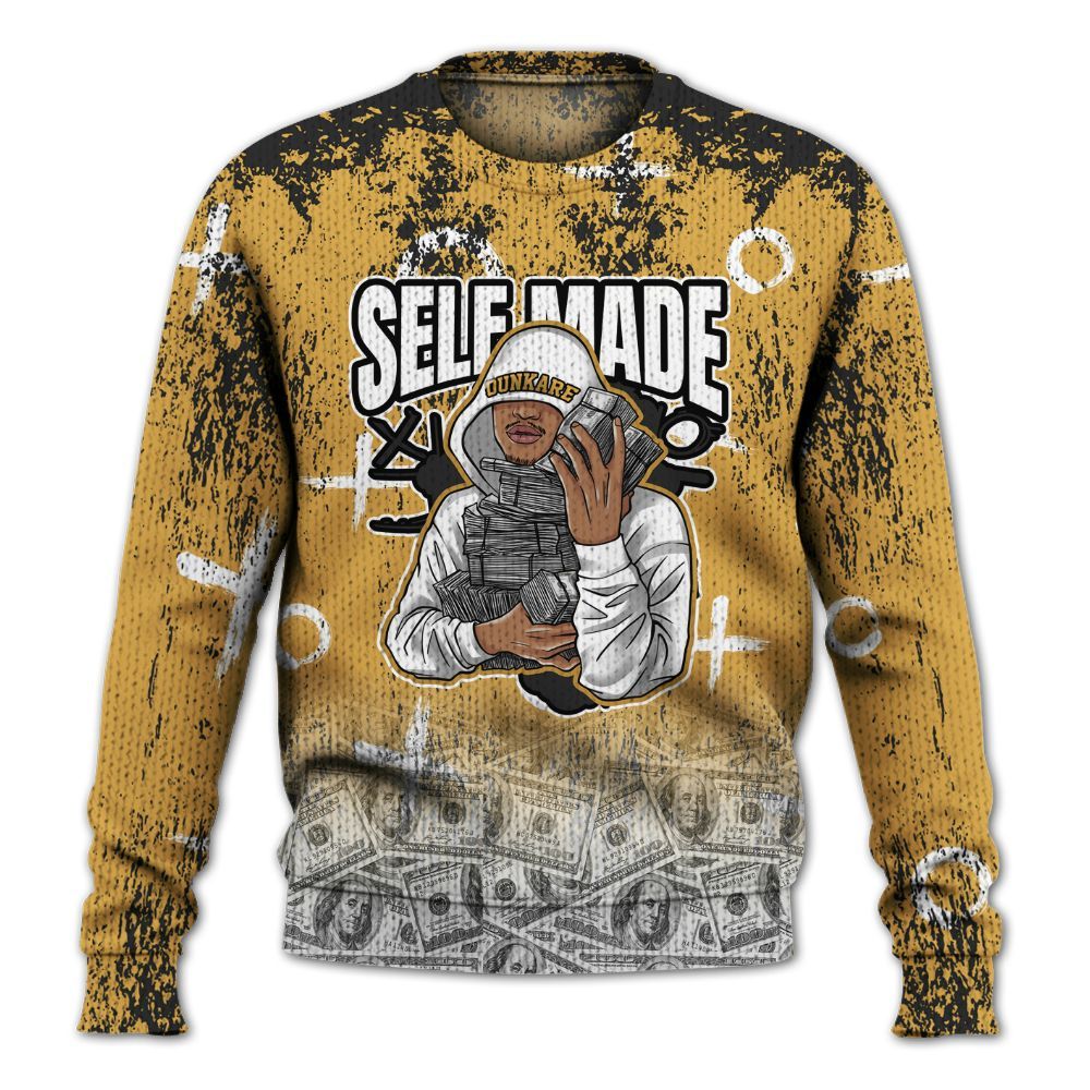 Knitted Sweater To Match Low OG Rookie Of The Year 1s - Selfmade Unique Grunge