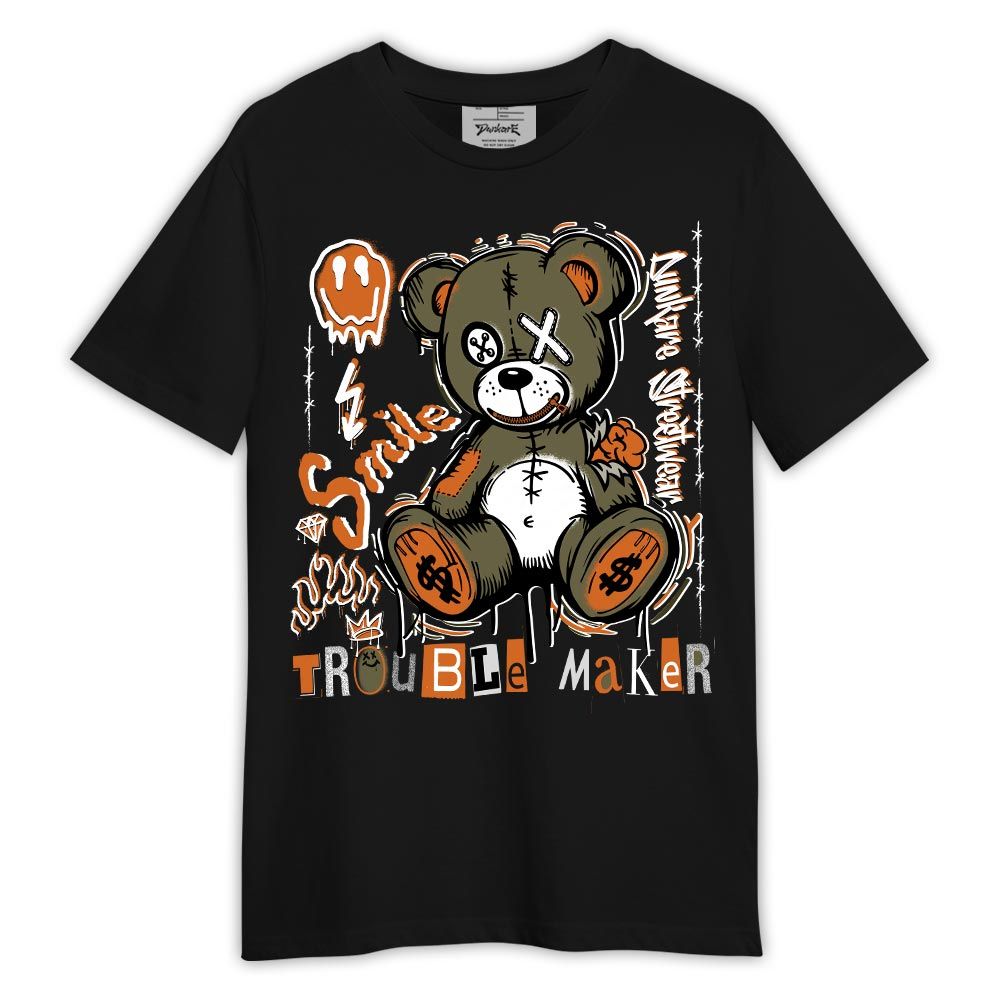 Shirt To Match Olive 5s - Bear Rebel T-Shirt Outfit
