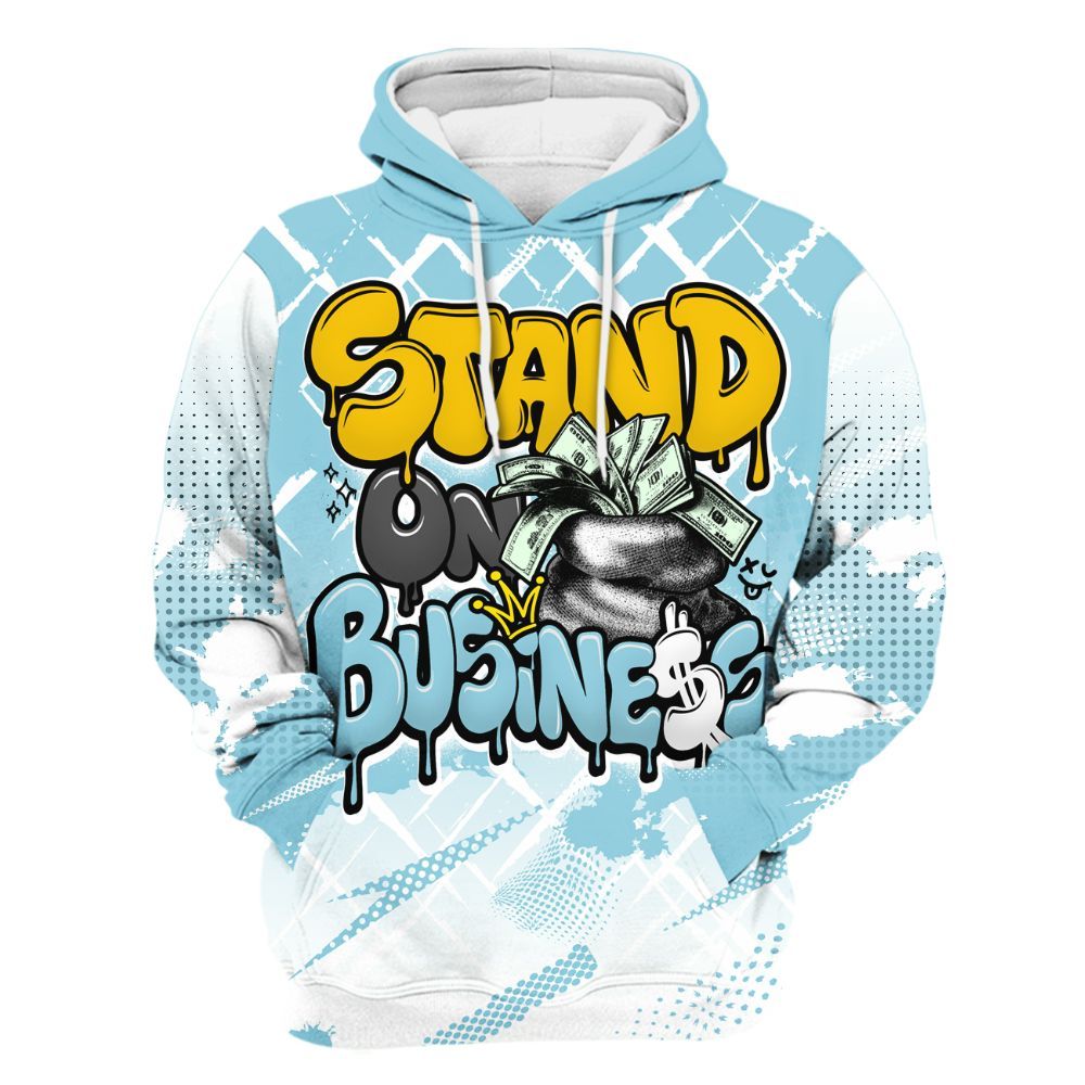 Hoodie To Match Dunk High Homer Simpson - Halftone Stand Business Dripping All Over Print