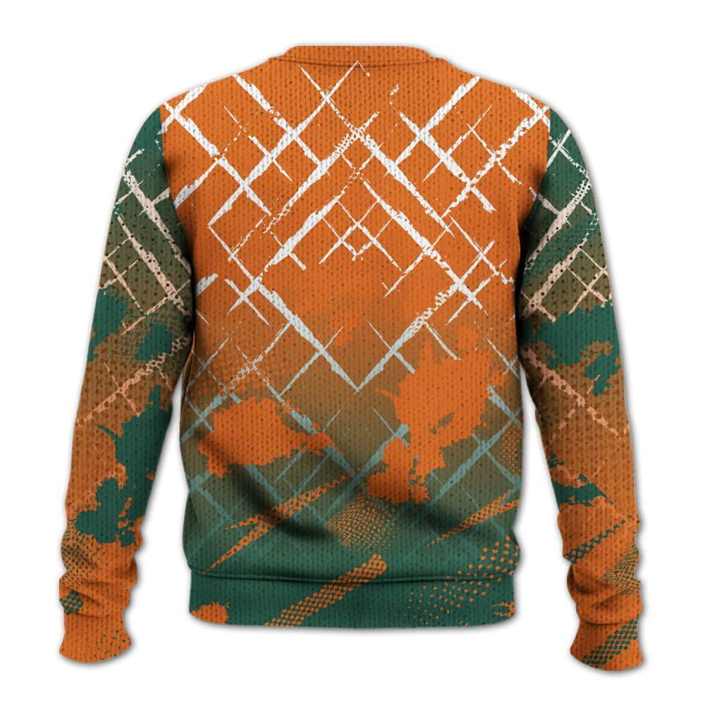 Knitted Sweater To Match Dunk Low Ceramic - Halftone Stand Business Dripping