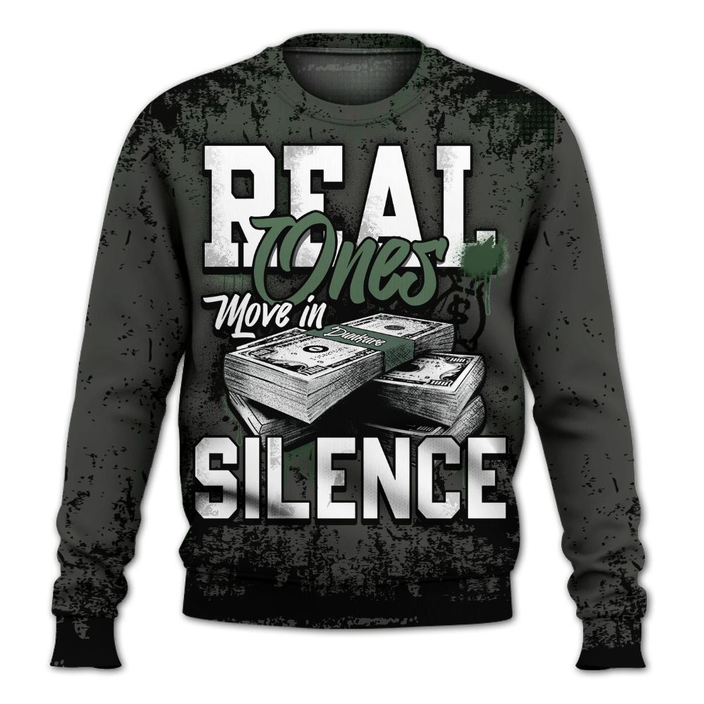 Sweatshirt To Match Dunk Low Skateboards Black - Move In Silence Money Street Retro All Over Print