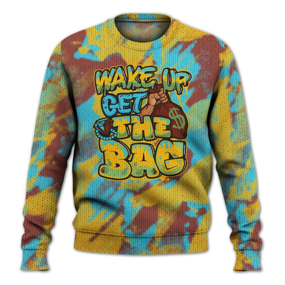 Knitted Sweater To Match SB Dunk Di'Orr Greenwood - Get More Bags Abstract