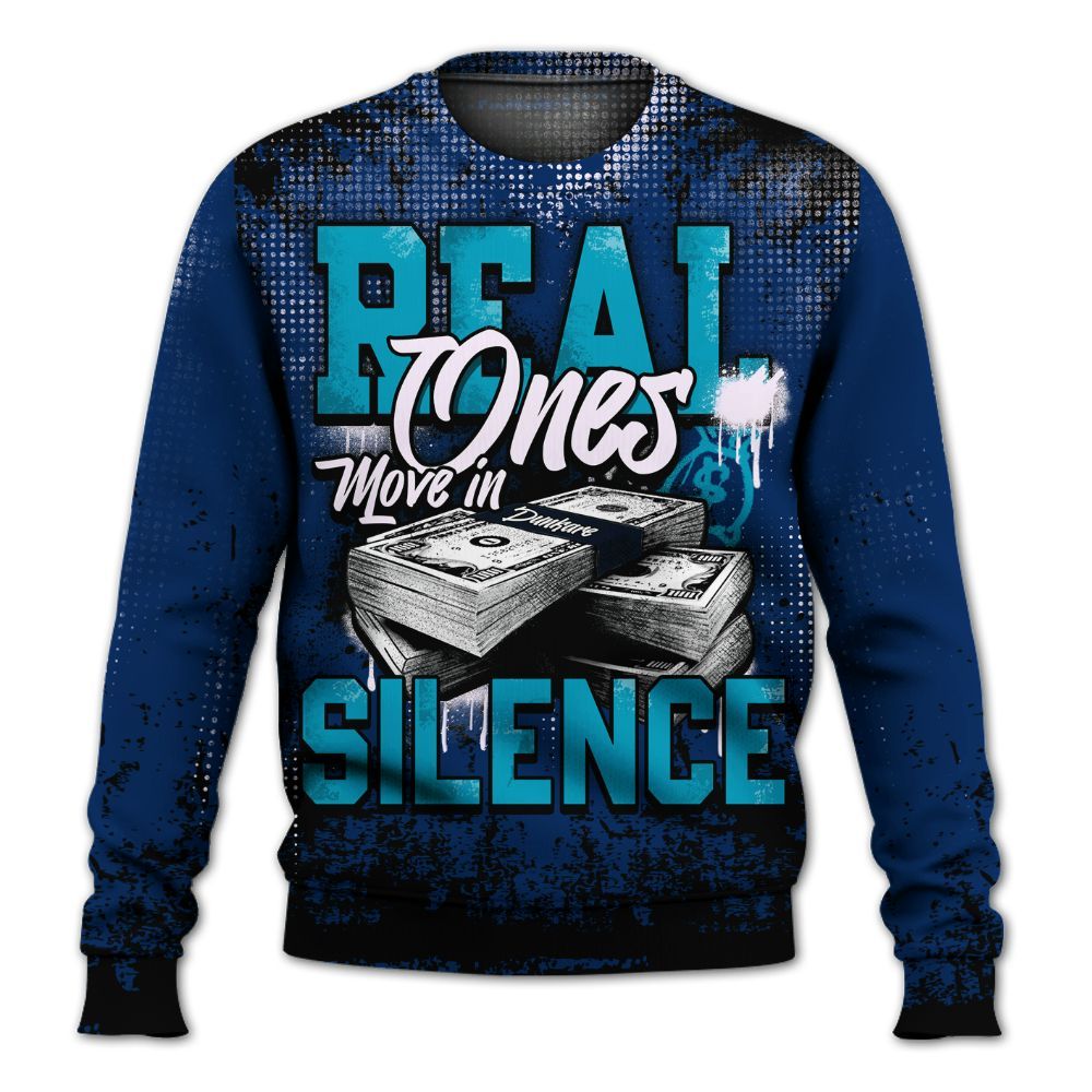 Sweatshirt To Match Kobe 5 X-Ray - Move In Silence Money Street Retro All Over Print