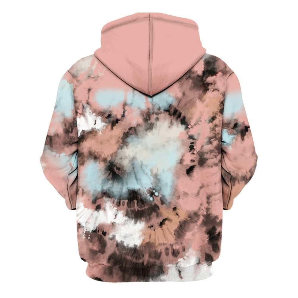 Hoodie To Match Dunk Low Glacier Arctic - God Blessed Tie Dye All Over Print