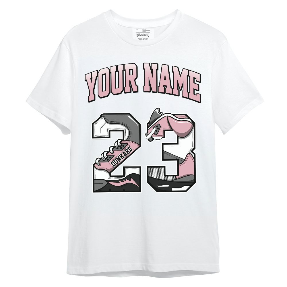 Shirt To Match Air Max DN Pink Foam Custom Name Number 23 5s Unisex Shirt