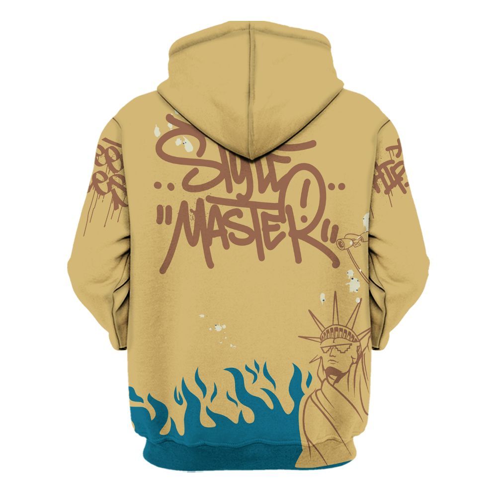 Hoodie To Match Retro Cacao Wow 4s - Graphic Fck Around Find Out All Over Print