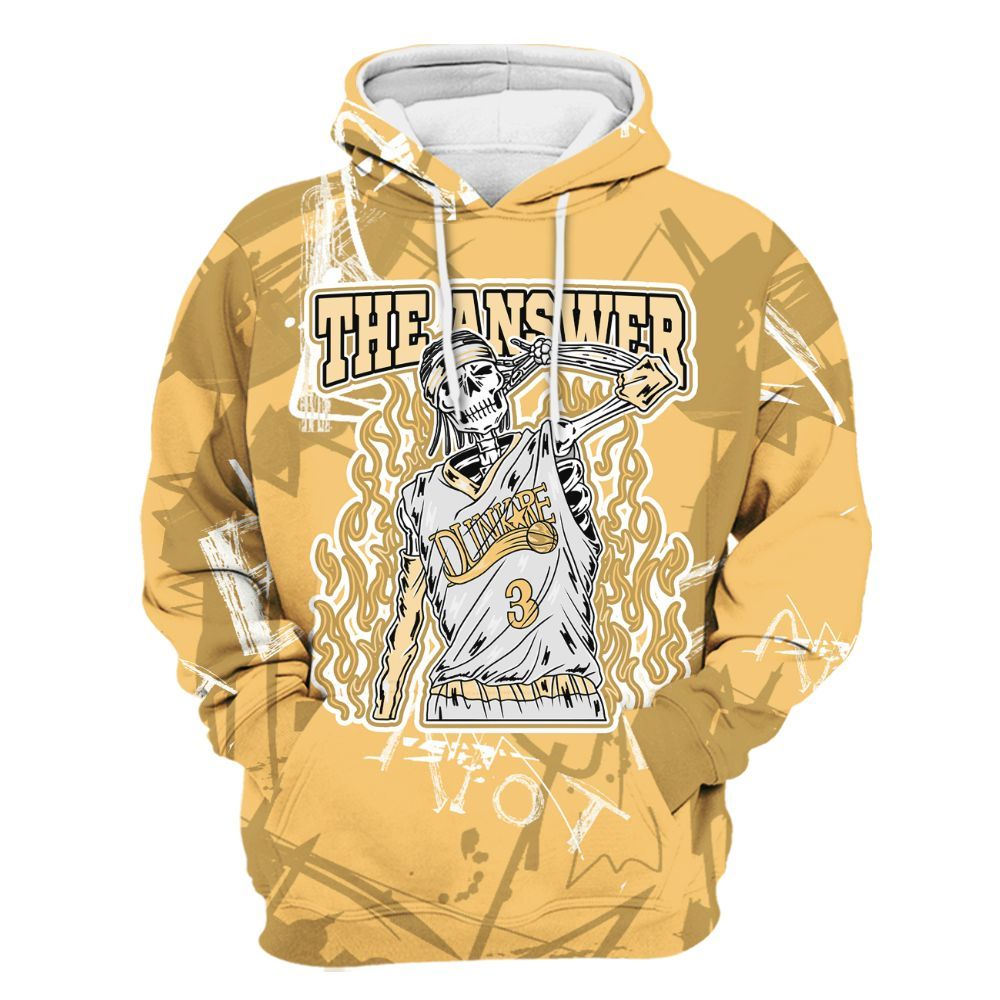 Hoodie To Match Craft Paris 6s - Allen Answer Skeleton Messyz All Over Print