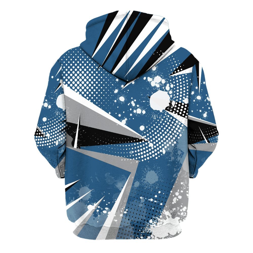 Hoodie To Match Rare Air 3s - Poly Trust No One Dripping All Over Print