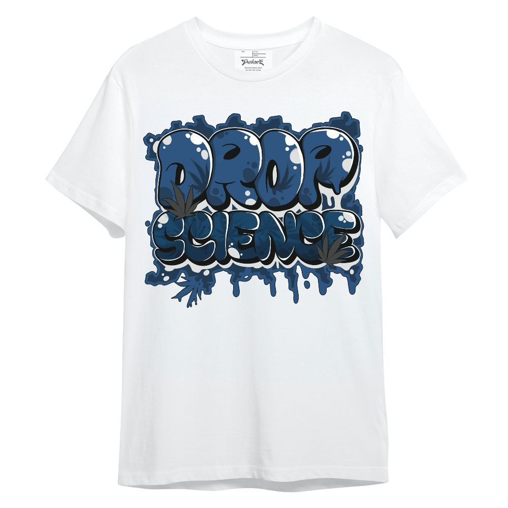 Shirt To Match High OG Midnight Navy 1s - Drop Science Unisex Shirt