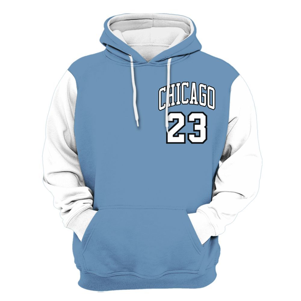 Hoodie To Match High OG First In Flight 1s Varsity Jacket, Custom Name Chicago 23 All Over Print