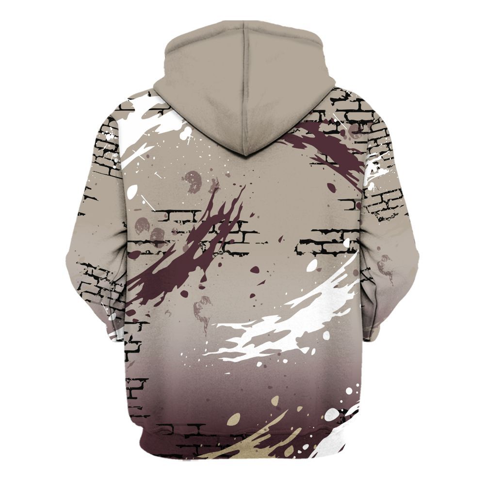 Hoodie To Match AMM Retro Phantom 4s - Values Of Loyalty Drip All Over Print