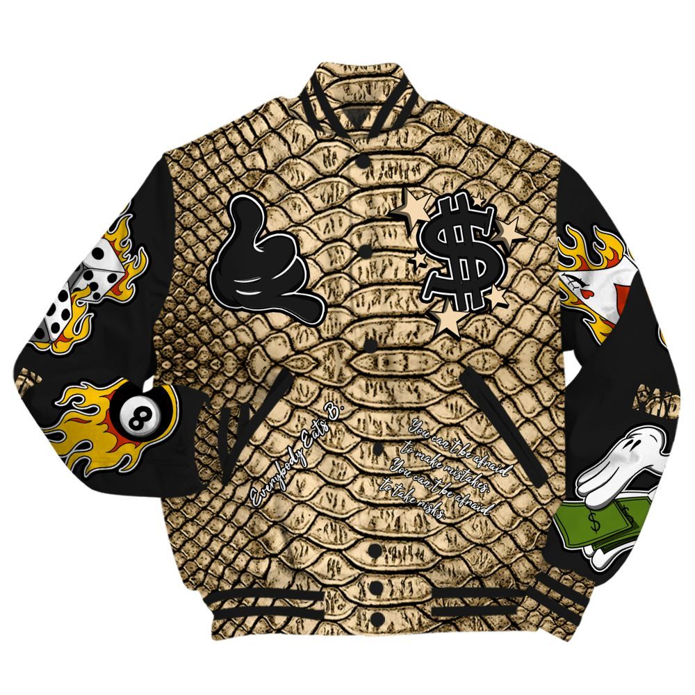 Varsity Jacket To Match Kobe 9 EM Mambacita Shirt, Funny Everybody Paid In Full Graphic All Over Print