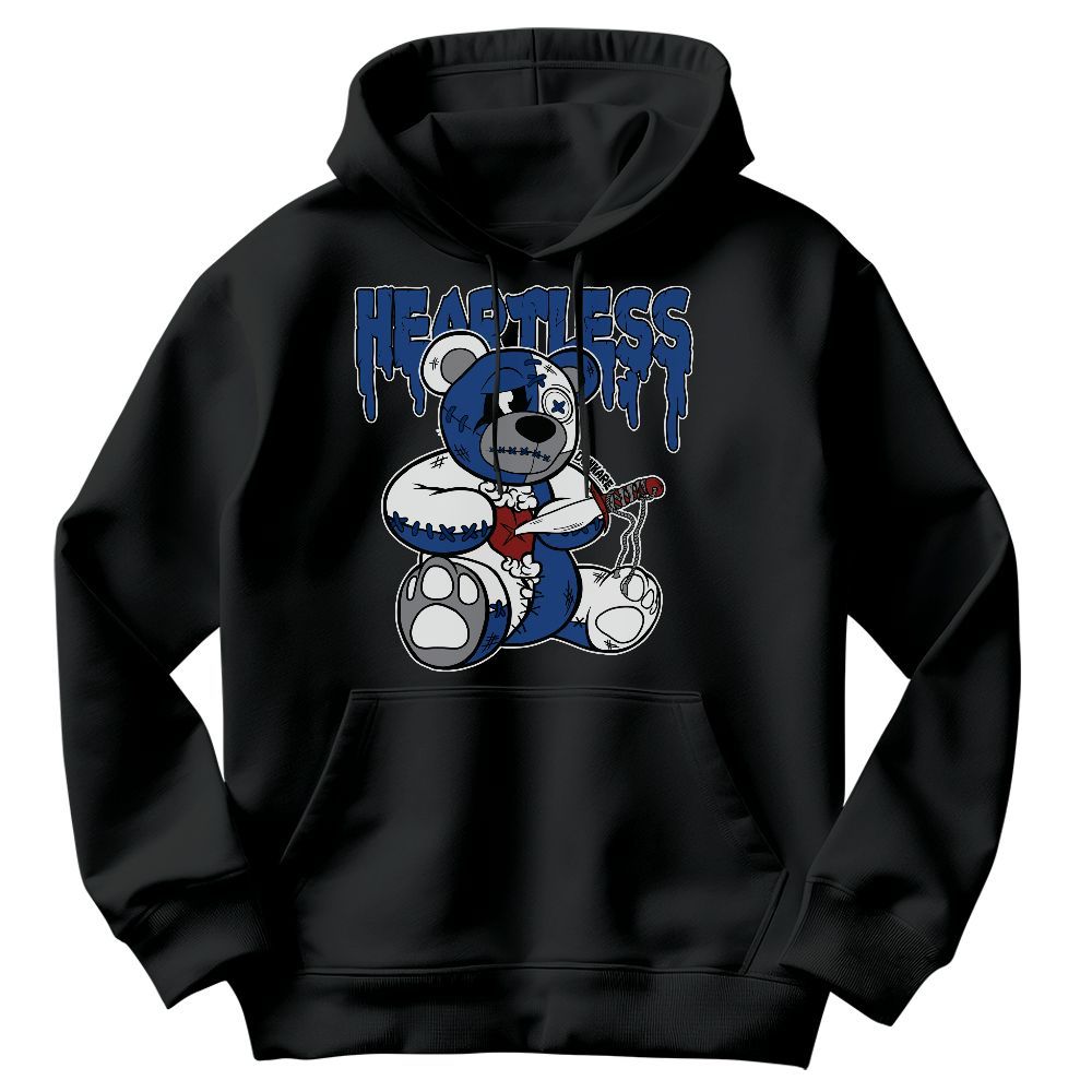 Sweatshirt To Match High OG True Blue 1s - Heartless Bear Graphic